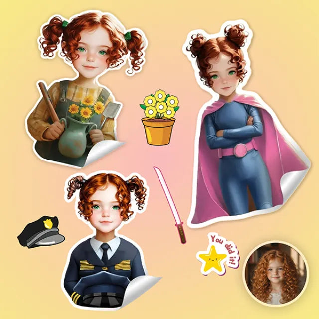 Girl's Sticker Pack