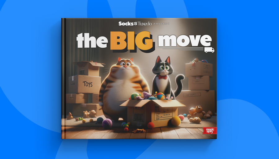 Socks & Tuxedo: The Big Move