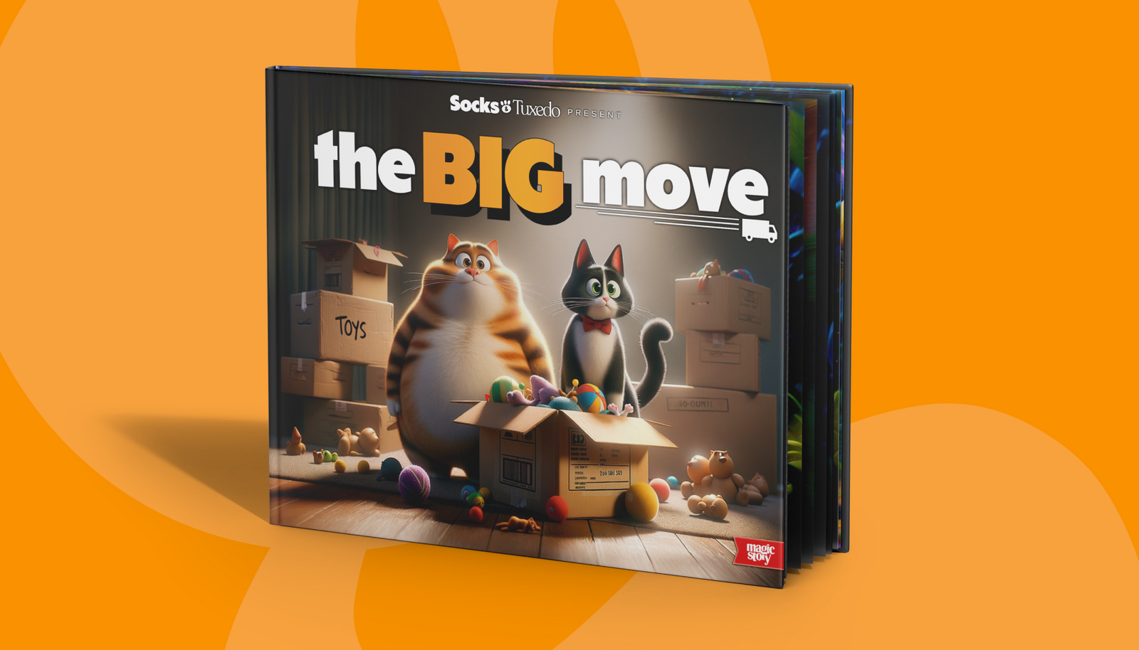 Socks & Tuxedo: The Big Move