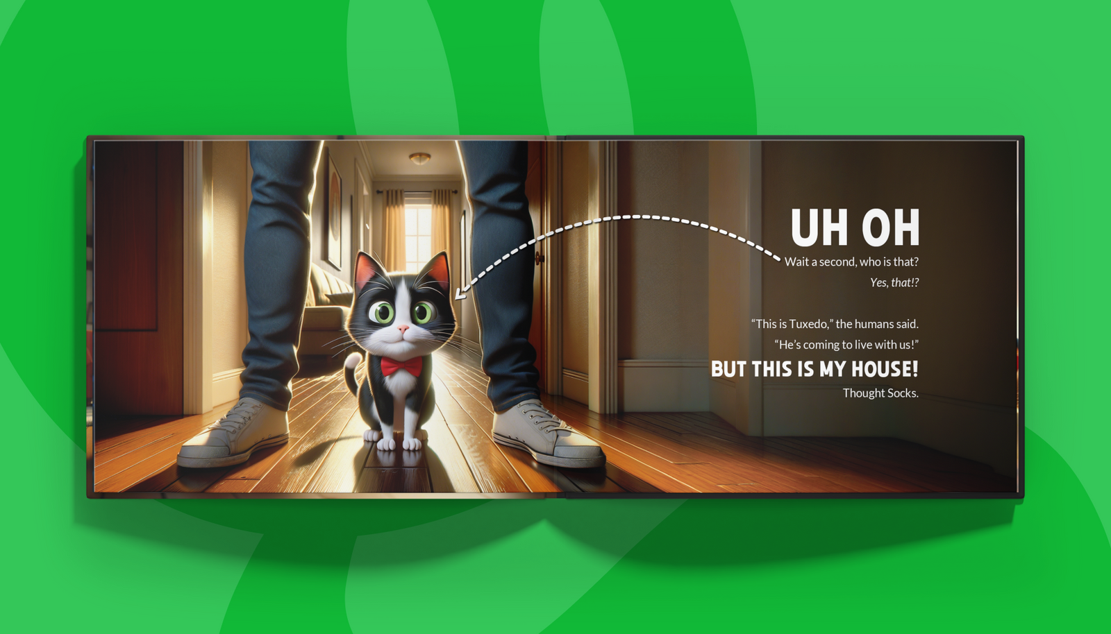 Socks & Tuxedo: A Purr-fect Rivalry