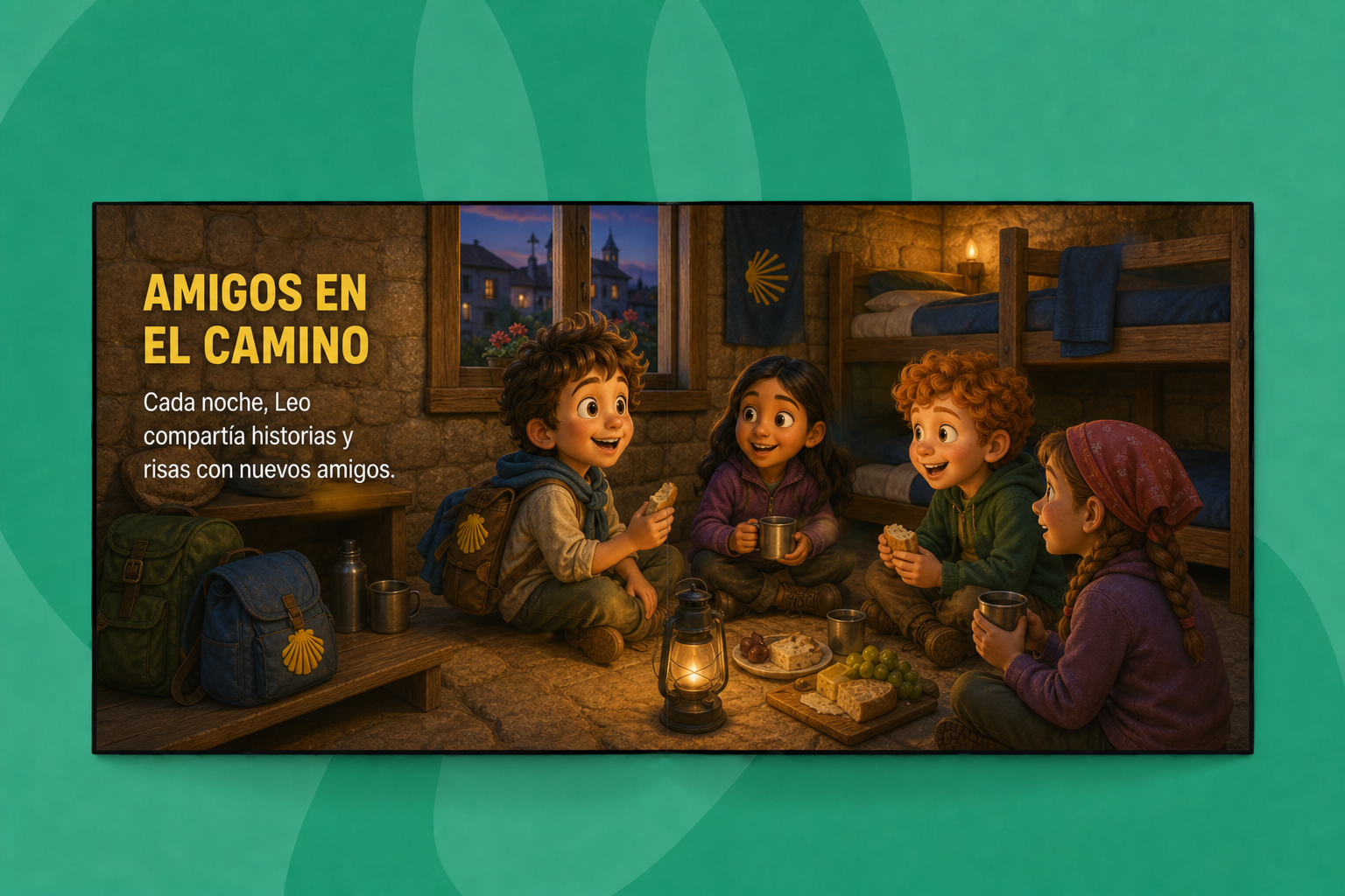 El Camino de Santiago — amigos en el camino