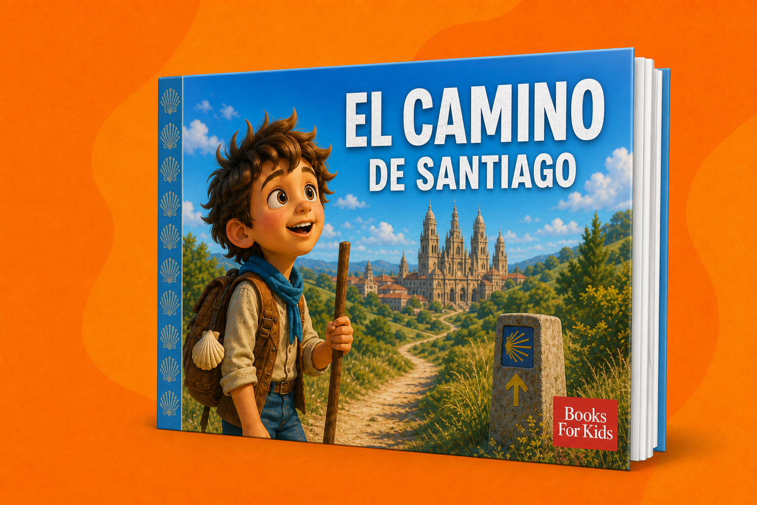 El Camino de Santiago — vista angular