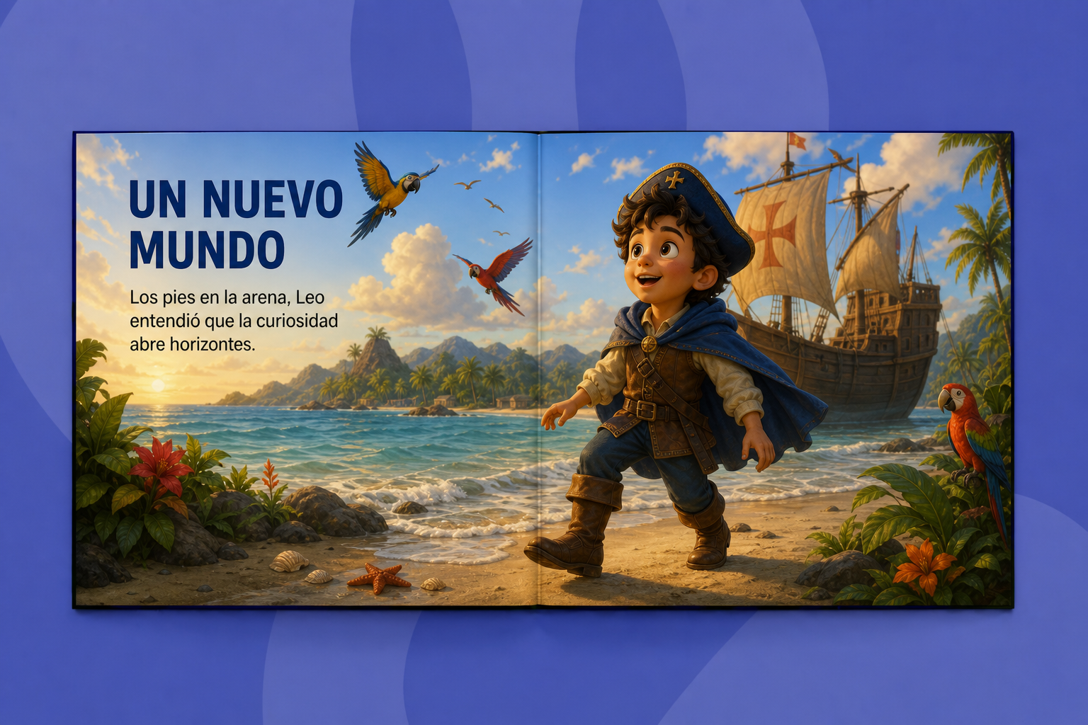 Cristóbal Colón — un nuevo mundo