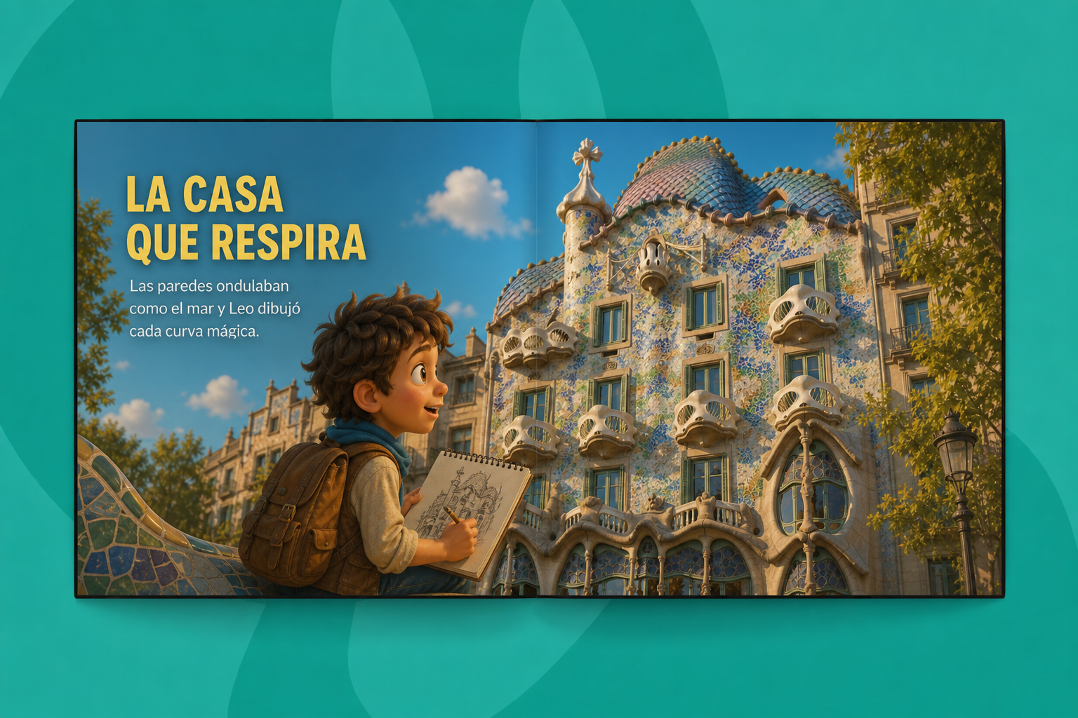 Gaudí para pequeños — casa que respira