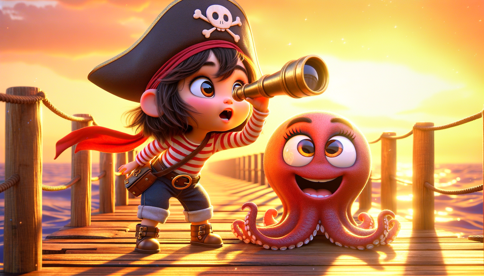 Learning to Share with Captain Inkbeard