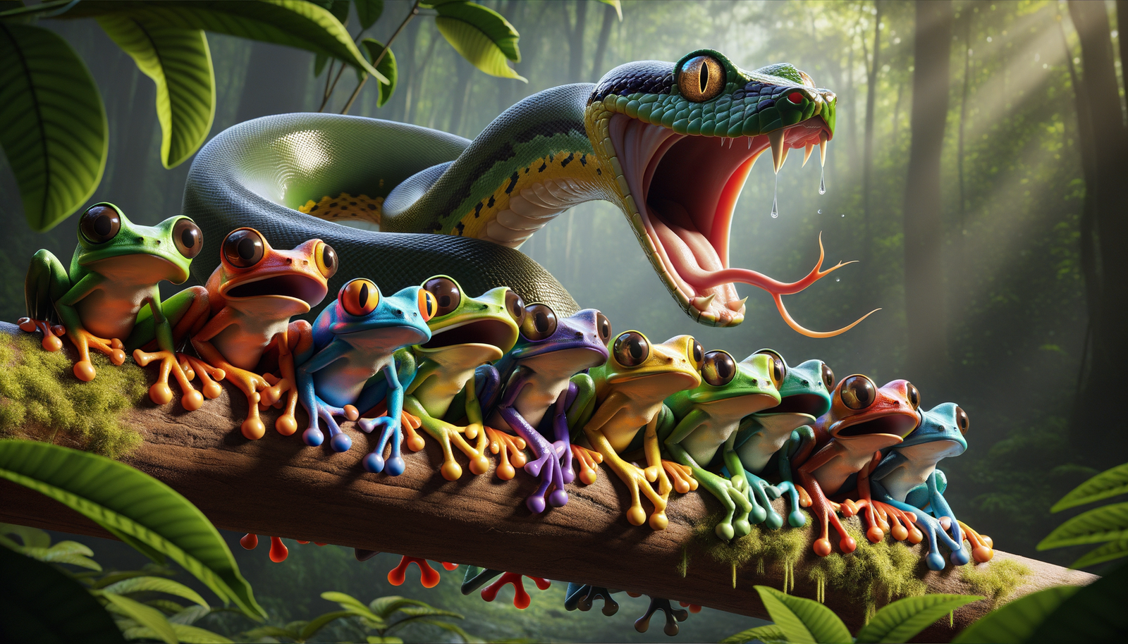 10 Little Tree Frogs