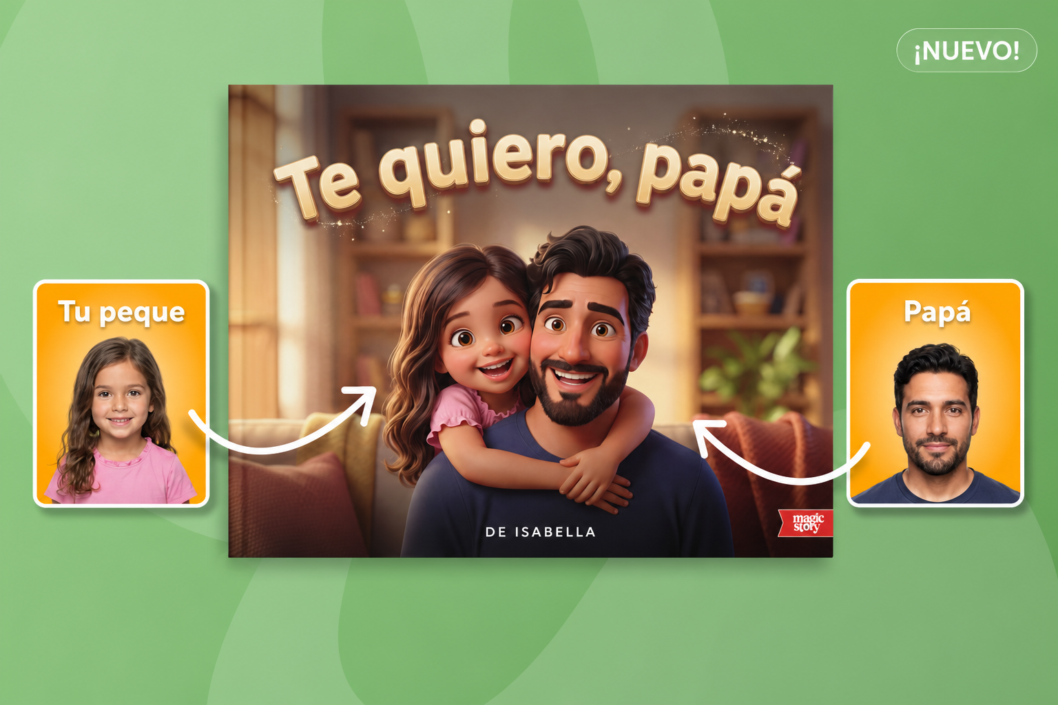 Te quiero, papá — personalizado