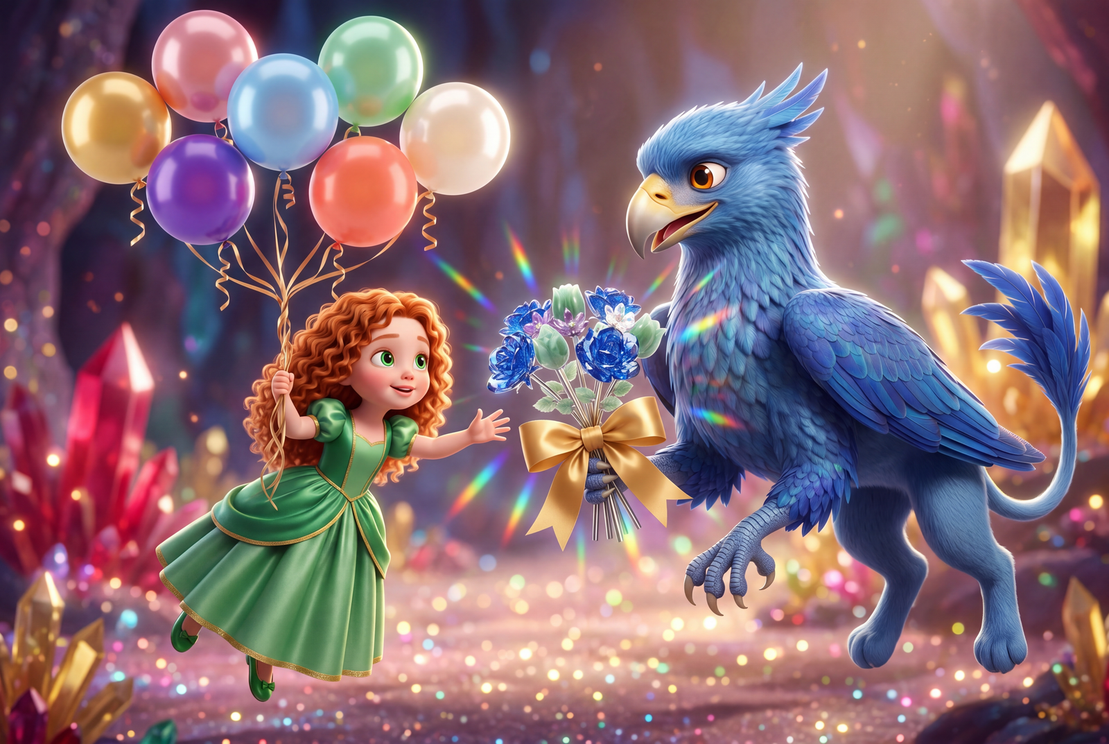 The Princess & The Birthday Balloons