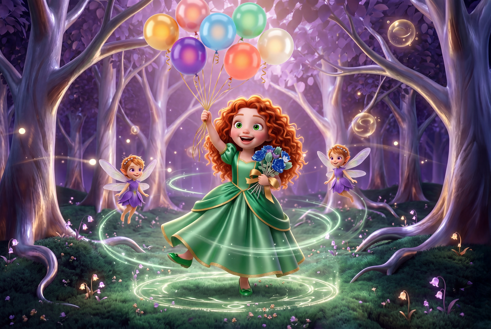 The Princess & The Birthday Balloons