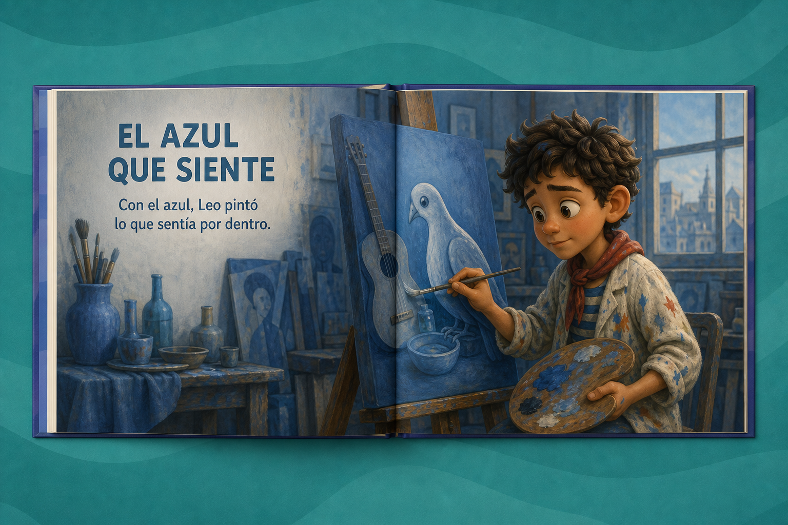 Pablo Picasso — el azul que siente