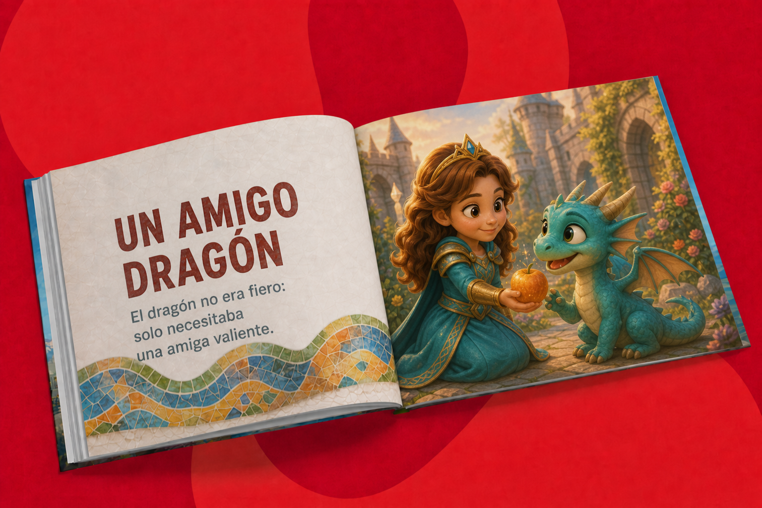 La Princesa Valiente — un amigo dragón