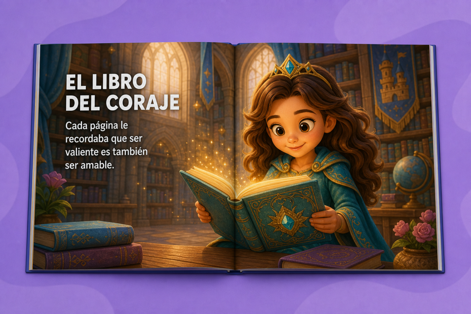 La Princesa Valiente — el libro del coraje