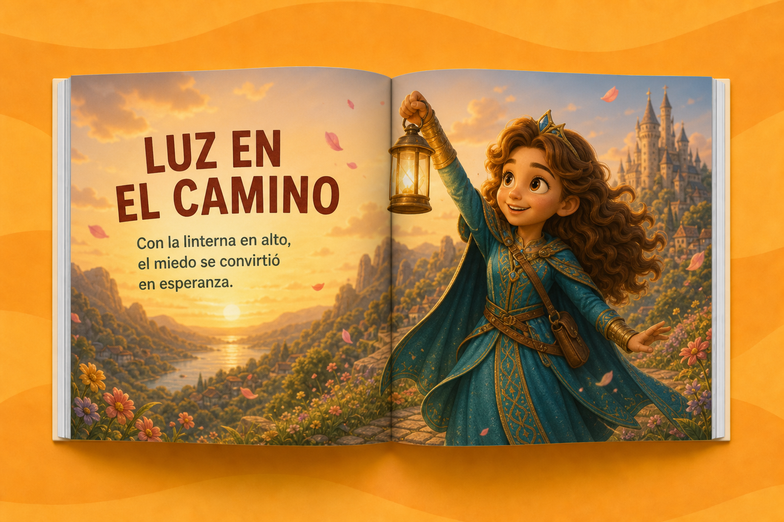 La Princesa Valiente — luz en el camino