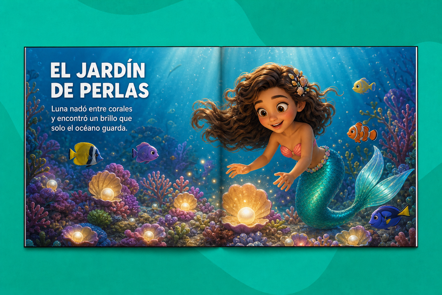 La Sirena del Océano — el jardín de perlas
