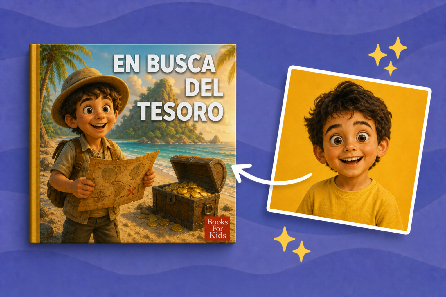 En busca del tesoro — personalizado