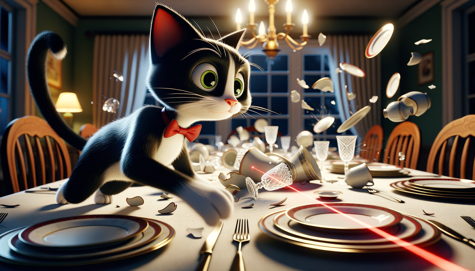 Socks & Tuxedo: A Purr-fect Rivalry