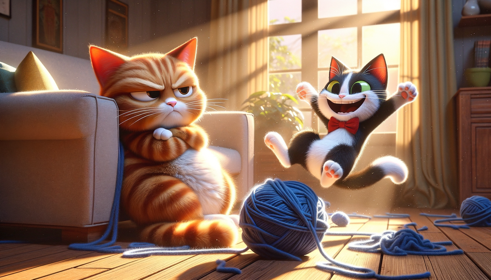 Socks & Tuxedo: The Big Move